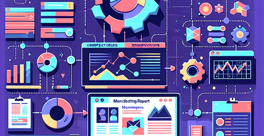  生产报表制作繁琐？ERP商业智能工具的应用